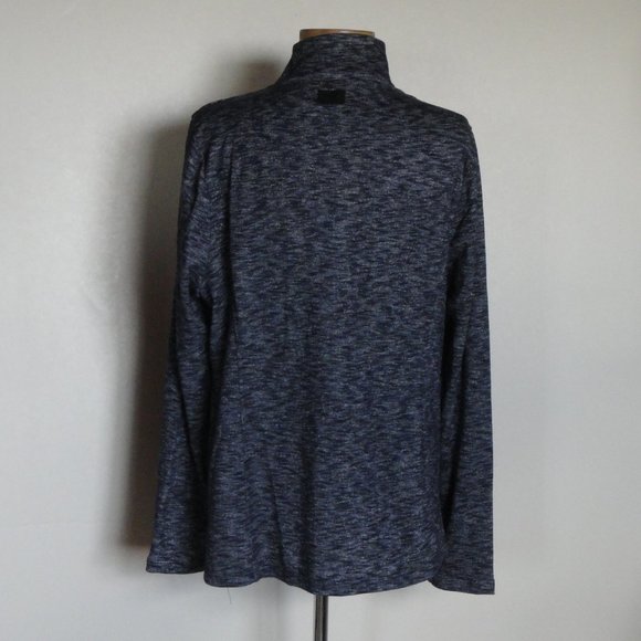 Bass Lightweight Navy Knit Jacket sz XXL - Picture 3 of 6